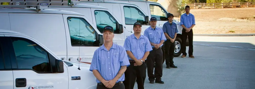 KIC Refrigeration crew ready for Mini Split Repair jobs across Fredericksburg